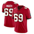 Tuec TB.Buccaneers #69 Cody Mauch Player Red Limited Vapor Home Game Stitched Jerseys