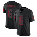 Tuec TB.Buccaneers #6 Baker Mayfield Player Black Impact Limited Home Game Stitched Jerseys