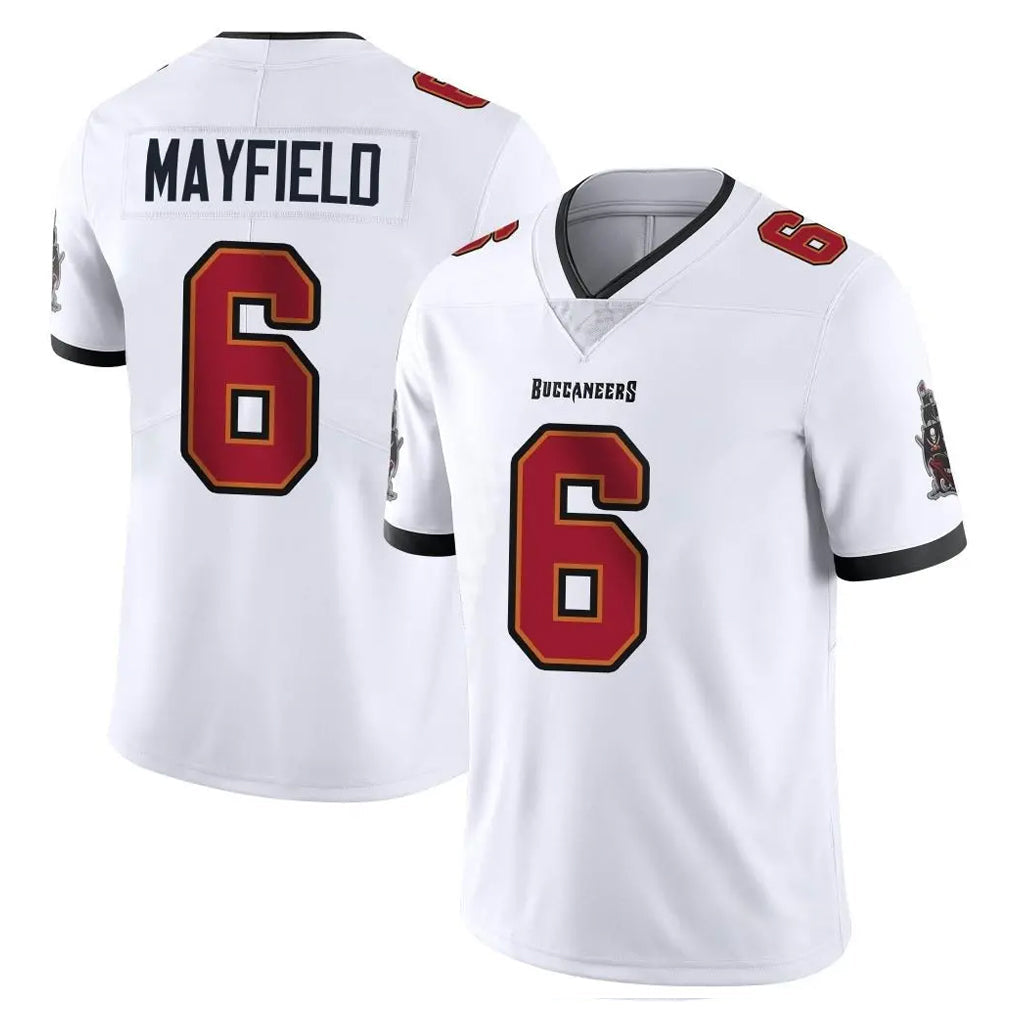 Tuec TB.Buccaneers #6 Baker Mayfield Player White Limited Vapor Untouchable Home Game Stitched Jerseys
