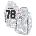 Tuec TB.Buccaneers #78 Tristan Wirfs Player Arctic Camo Limited Salute to Service Pullover Hoodies Game Stitched Jerseys