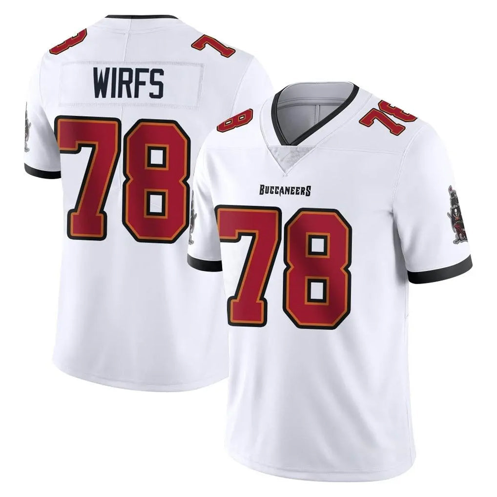 Tuec TB.Buccaneers #78 Tristan Wirfs Player White Limited Vapor Untouchable Home Game Stitched Jerseys