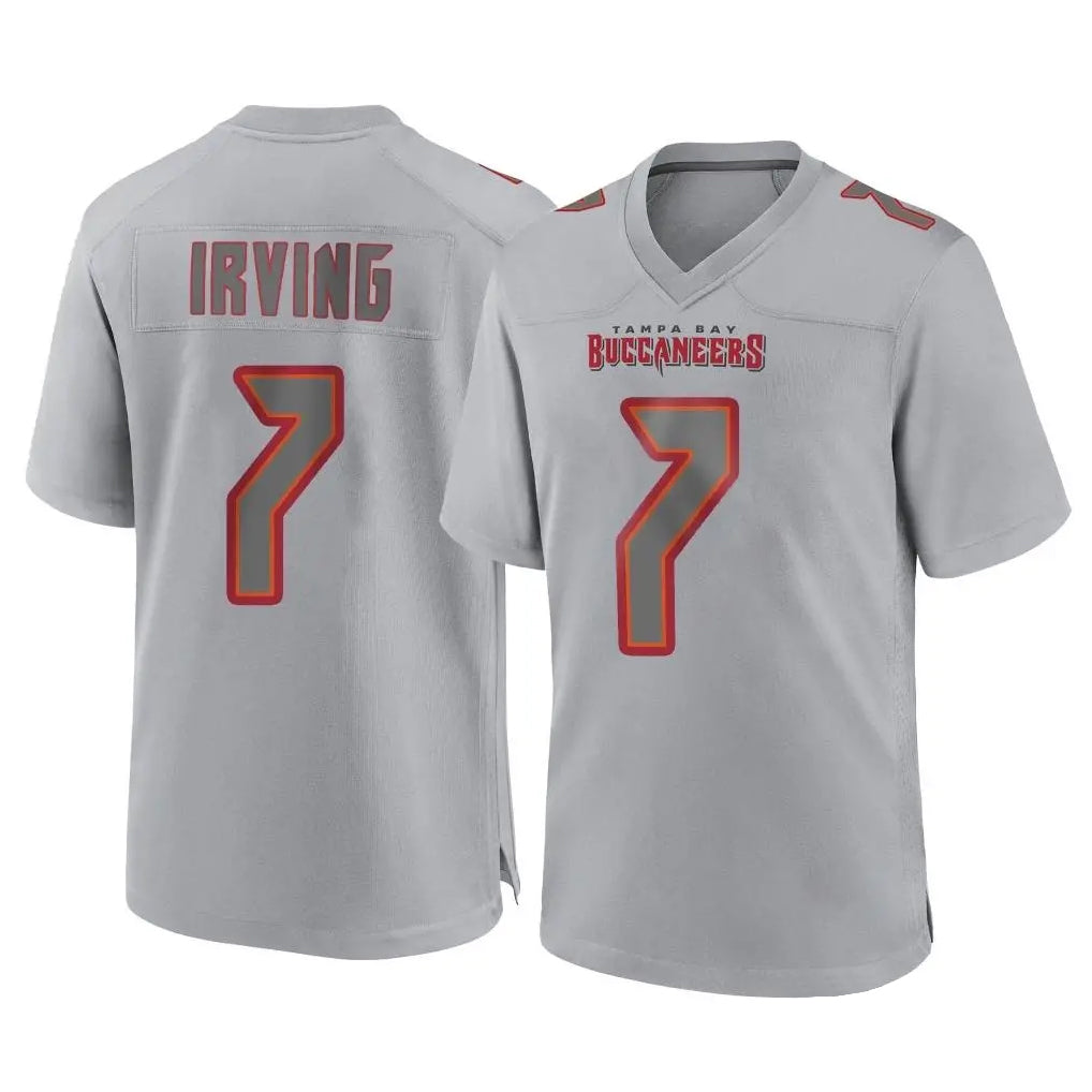 Tuec TB.Buccaneers #7 Bucky Irving Player Gray Atmosphere Fashion Home Game Stitched Jerseys