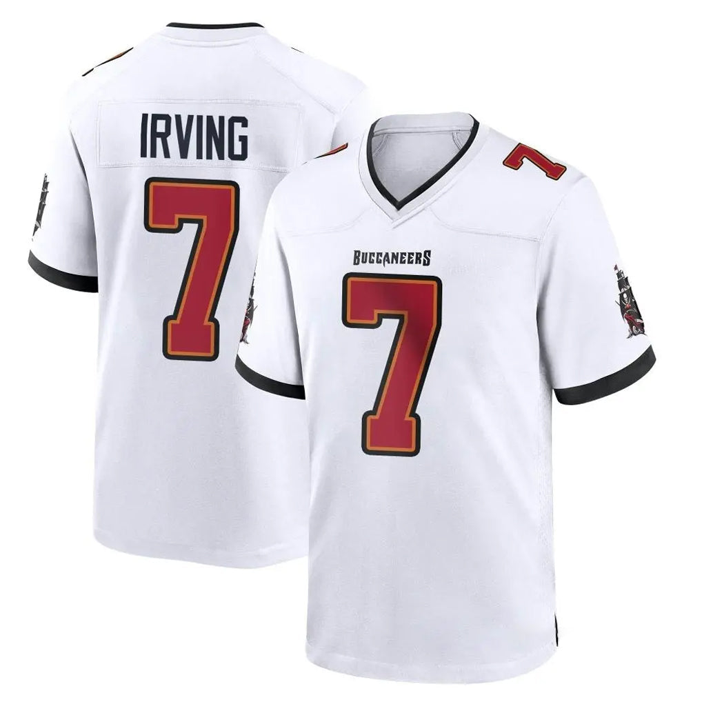 Tuec TB.Buccaneers #7 Bucky Irving Player White Limited Vapor F.U.S.E. Home Game Stitched Jerseys