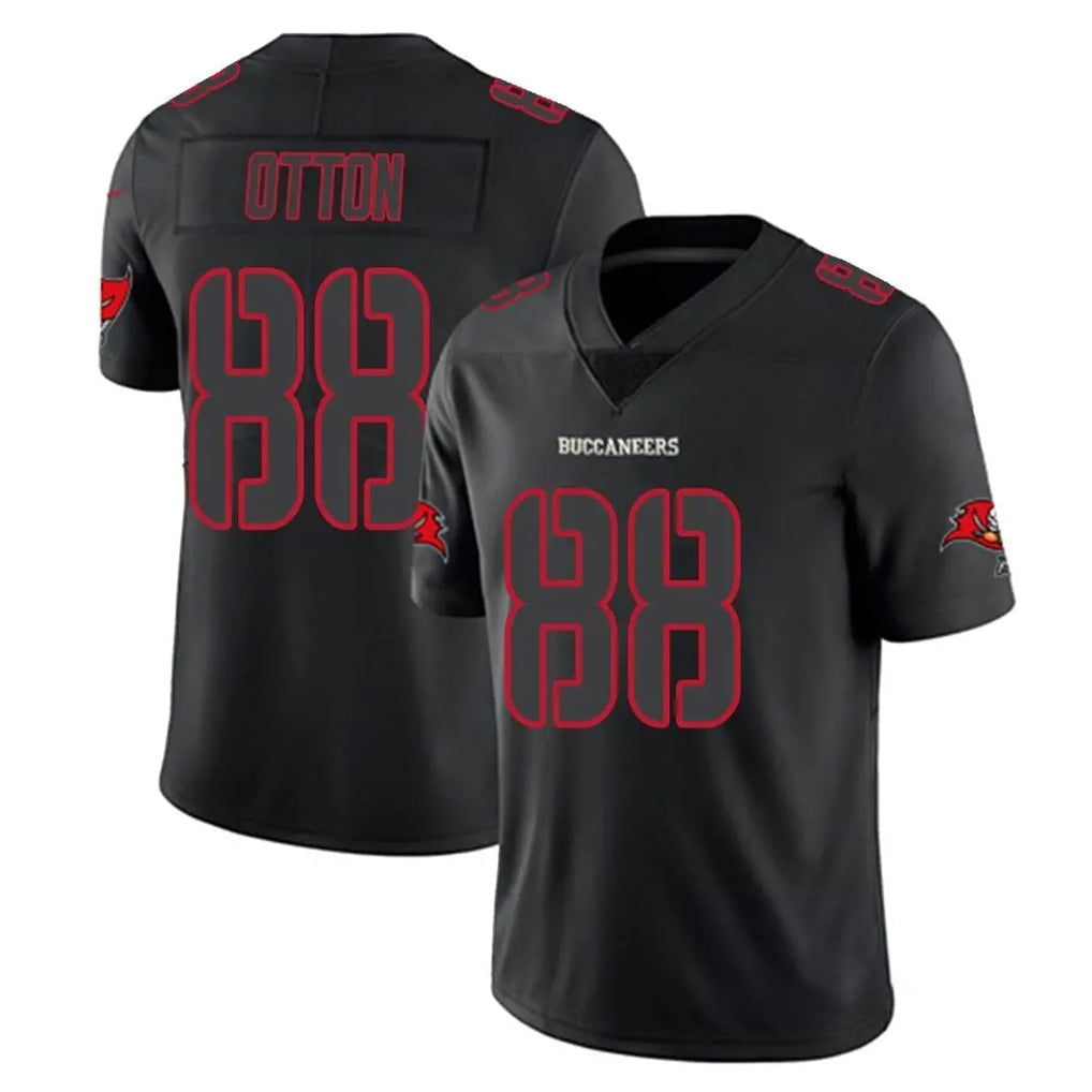 Tuec TB.Buccaneers #88 Cade Otton Player Black Impact Limited Home Game Stitched Jerseys