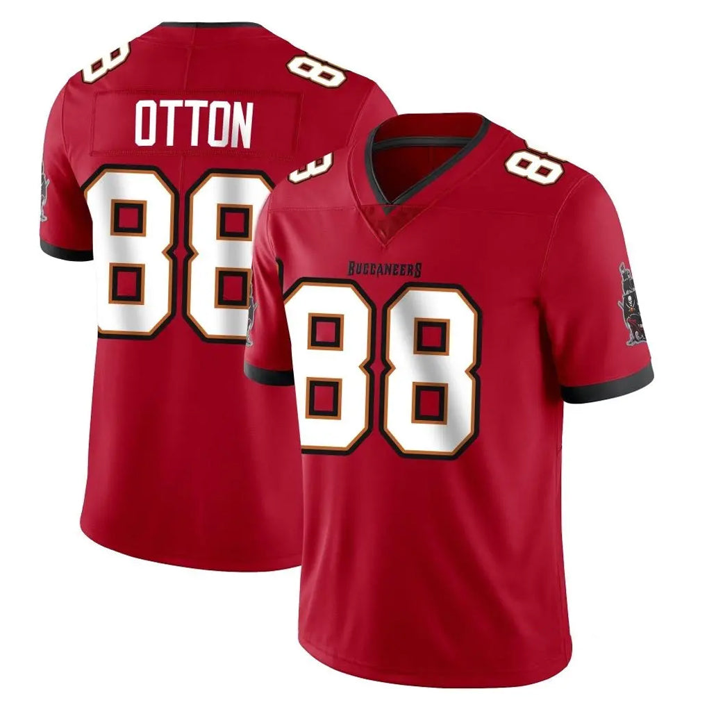 Tuec TB.Buccaneers #88 Cade Otton Player Red Limited Vapor Home Game Stitched Jerseys