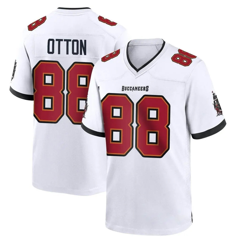 Tuec TB.Buccaneers #88 Cade Otton Player White Home Game Stitched Jerseys