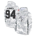 Tuec TB.Buccaneers #94 Calijah Kancey Player Arctic Camo Limited Salute to Service Pullover Hoodies Game Stitched Jerseys