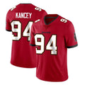 Tuec TB.Buccaneers #94 Calijah Kancey Player Red Limited Vapor F.U.S.E. Home Game Stitched Jerseys