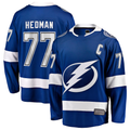 Tuec TB.Lightning #77 Victor Hedman Blue Home Captain Patch Breakaway Jerseys