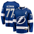 Tuec TB.Lightning #77 Victor Hedman Blue Home Captain Patch Breakaway Jerseys