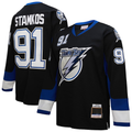Tuec TB.Lightning #91 Steven Stamkos Mitchell & Ness Black 2008?09 Power Play Jerseys
