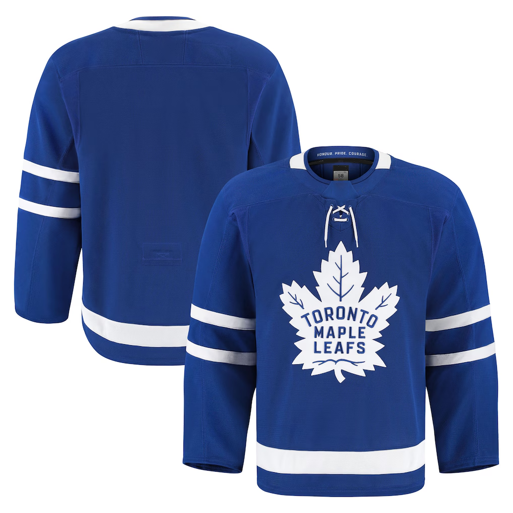 Tuec T.Maple Leafs Blue Home Authentic Pro Jerseys