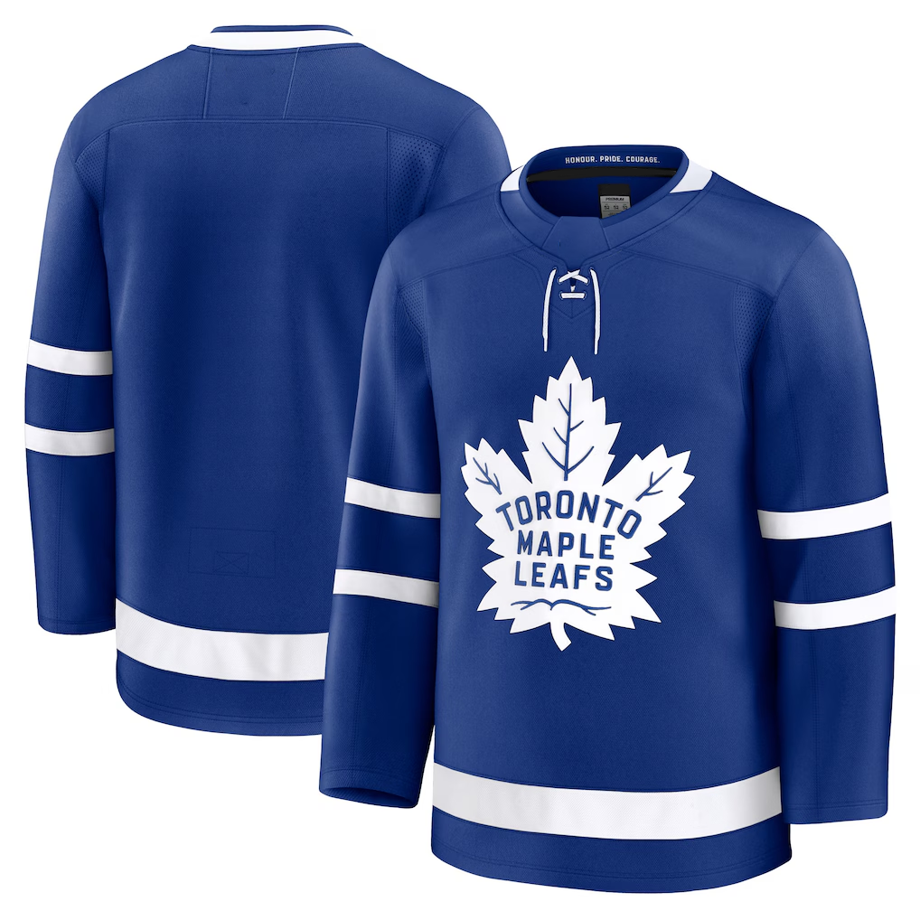 Tuec T.Maple Leafs Blue Home Premium Jerseys