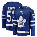 Tuec T.Maple Leafs #53 Easton Cowan Blue Home Breakaway Jerseys