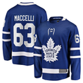 Tuec T.Maple Leafs #63 Matias Maccelli Blue Home Breakaway Jerseys