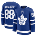 Tuec T.Maple Leafs #88 William Nylander Blue Home Premium Jerseys