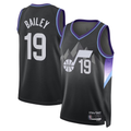 tuec U.Jazz #19 Ace Bailey Black Swingman Player Jerseys - Statement Edition