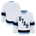 Tuec U.Mammoth White Away Authentic Pro Jerseys