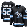 Tuec U.Mammoth #52 MacKenzie Weegar Black Home Breakaway Jerseys
