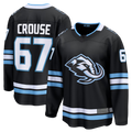 Tuec U.Mammoth #67 Lawson Crouse Black Home Breakaway Player Jerseys