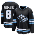 Tuec U.Mammoth #8 Nick Schmaltz Black Home Breakaway Player Jerseys