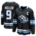 Tuec U.Mammoth #9 Clayton Keller Black Home Breakaway Jerseys