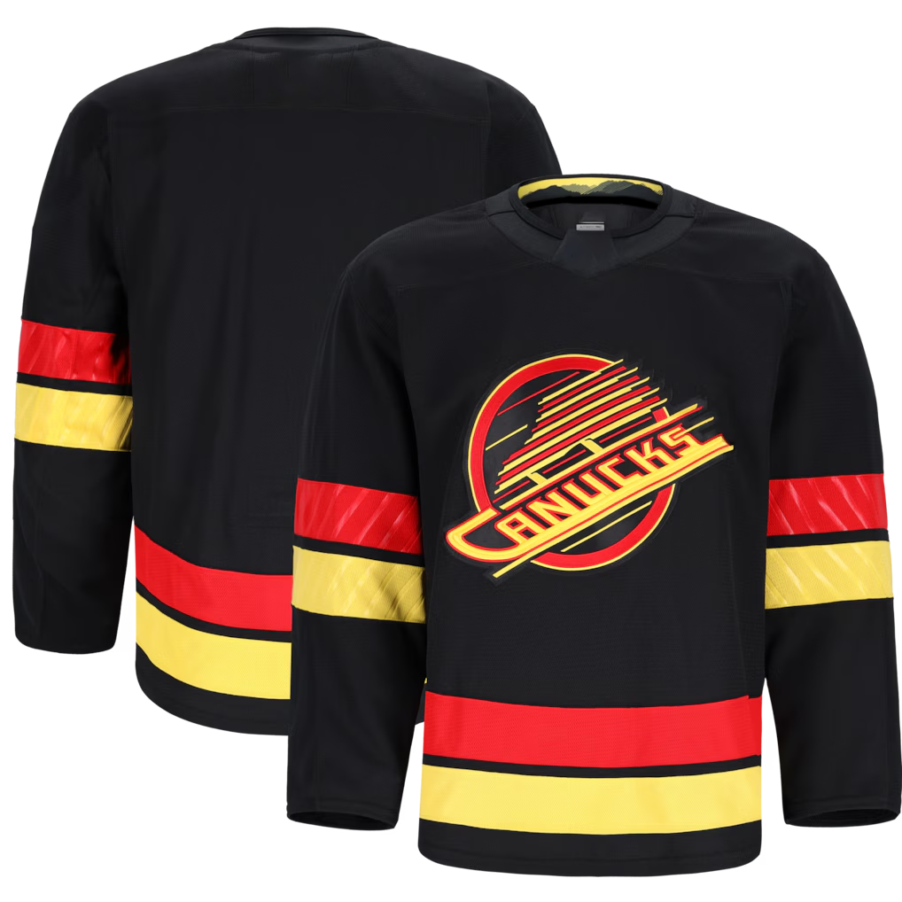 Tuec V.Canucks Black Alternate Authentic Pro Jerseys