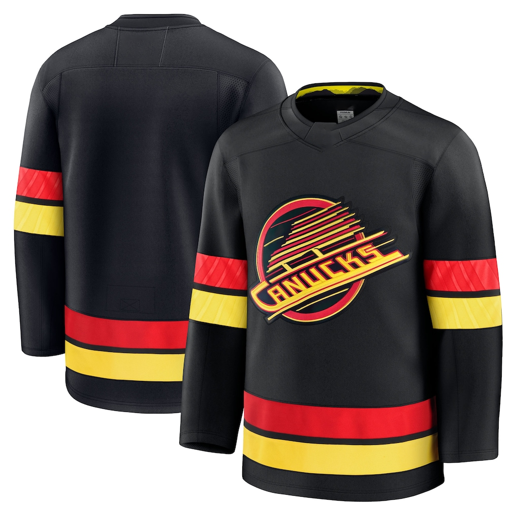 Tuec V.Canucks Black Alternate Premium Jerseys