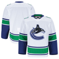 Tuec V.Canucks White Away Authentic Pro Jerseys