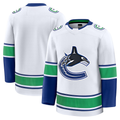 Tuec V.Canucks White Away Premium Jerseys
