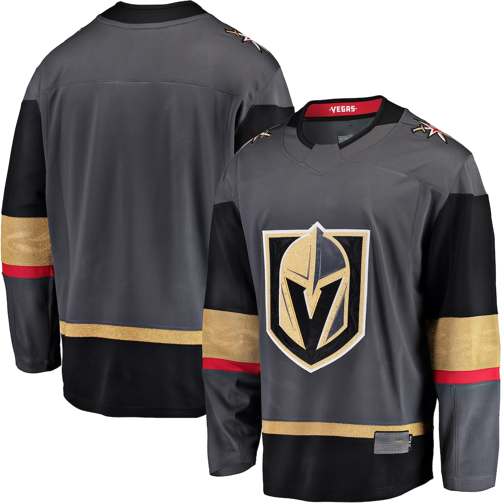 Tuec V.Golden Knights Gray Breakaway Alternate Jerseys