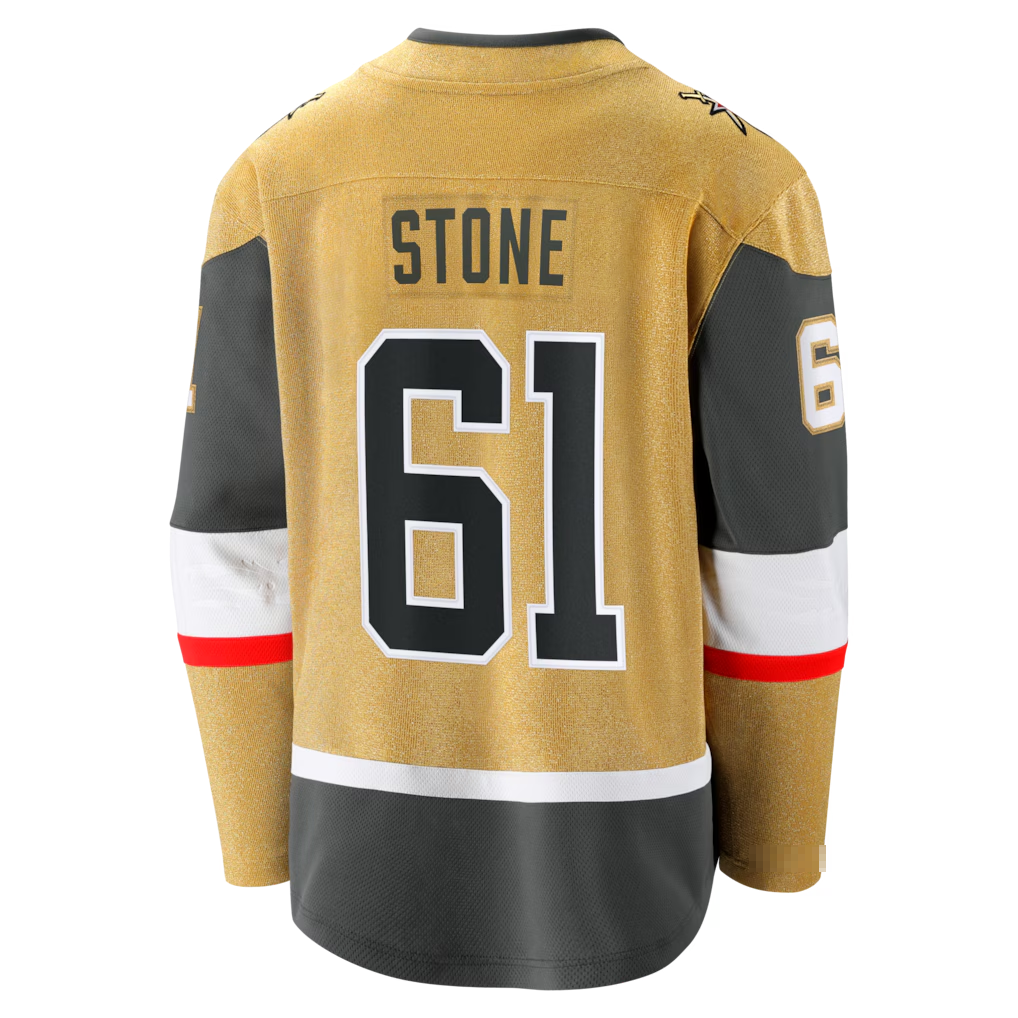 Tuec V.Golden Knights #61 Mark Stone Gold 2026 Stanley Cup Final Breakaway Jerseys