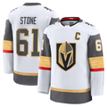 Tuec V.Golden Knights #61 Mark Stone White Away Premium Jerseys