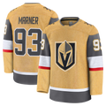 Tuec V.Golden Knights #93 Mitch Marner Gold Home Premium Jerseys