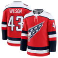 Tuec W.Capitals #43 Tom Wilson Red Alternate Premium Player Jerseys