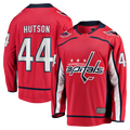 Tuec W.Capitals #44 Cole Hutson Red Home Breakaway Jerseys