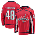 Tuec W.Capitals #48 Logan Thompson Red Home Premier Breakaway Player Jerseys