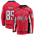 Tuec W.Capitals #89 Alex Tuch Red Home Breakaway Jerseys