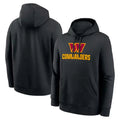 Tuec W.Commanders Black Pullover Hoodies Home Game Blank Player Stitched Jerseys