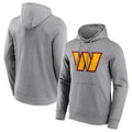 Tuec W.Commanders Gray LOGO Pullover Hoodies Game Blank Player Stitched Jerseys