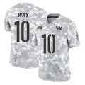 Tuec W.Commanders #10 Tress Way Player Arctic Camo Limited Salute To Service Home Game Stitched Jerseys
