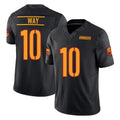 Tuec W.Commanders #10 Tress Way Player Black Limited Vapor F.U.S.E. Home Game Stitched Jerseys