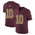 Tuec W.Commanders #10 Tress Way Player Burgundy Alternate Vapor Untouchable Home Game Stitched Jerseys