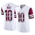 Tuec W.Commanders #10 Tress Way Player White Limited Vapor Home Game Stitched Jerseys