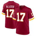 Tuec W.Commanders #17 Terry Mclaurin Player Burgundy Game Home Stitched Jerseys