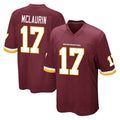 Tuec W.Commanders #17 Terry Mclaurin Player Burgundy Team Color Home Game Stitched Jerseys