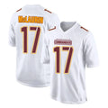 Tuec W.Commanders #17 Terry Mclaurin Player White Tundra Fashion Home Game Stitched Jerseys