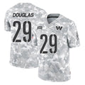 Tuec W.Commanders #29 Rasul Douglas Player Arctic Camo Limited Salute To Service Home Game Stitched Jerseys