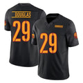 Tuec W.Commanders #29 Rasul Douglas Player Black Limited Vapor F.U.S.E. Home Game Stitched Jerseys