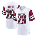 Tuec W.Commanders #29 Rasul Douglas Player White Game Home Stitched Jerseys